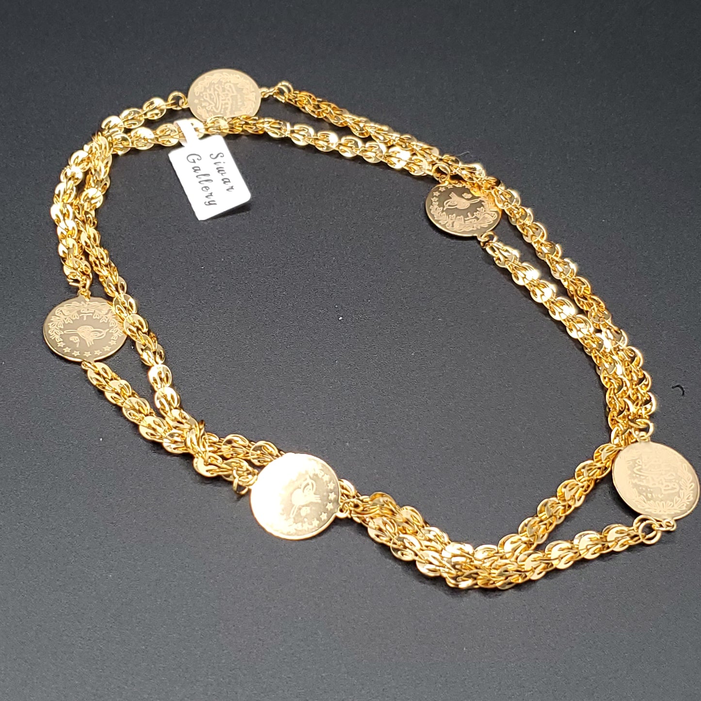 Lira coin Necklace