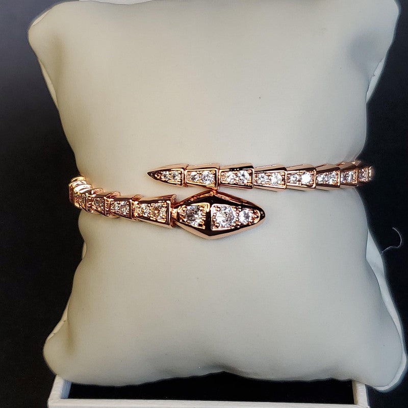 Snake Bangle - Siwar Gallery