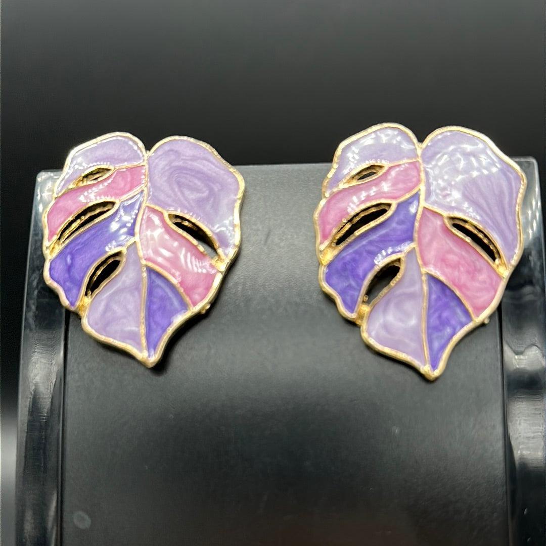 Tree Leave Earring - Siwar Gallery