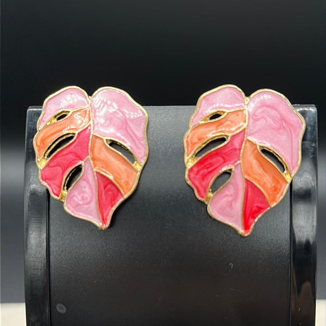 Tree Leave Earring - Siwar Gallery