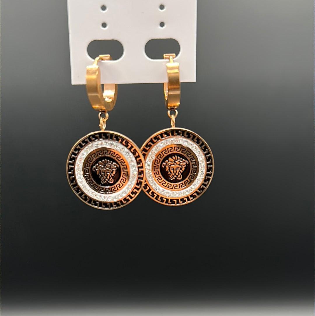 V*ersace Earring - Siwar Gallery